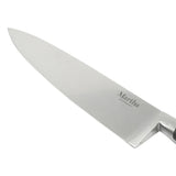 Martha Stewart Carverton 8" Chef Knife, High Carbon Stainless Steel Kitchen Knive W/ Black Triple Rivet Handle