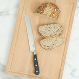 Martha Stewart Carverton 8" Bread Knife, High Carbon Stainless Steel Kitchen Knive W/ Black Triple Rivet Handle