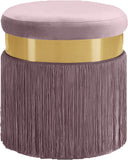 Yasmine Velvet Upholstered Stool