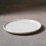 DESSERT PLATE BIO STONEWARE Ø 8.46"  LATTE