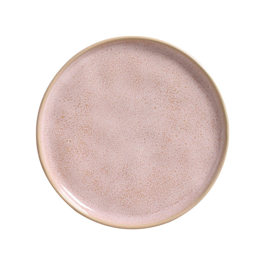 DESSERT PLATE BIO STONEWARE Ø 8.46" LITCHI