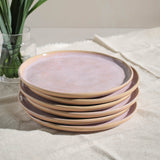 DESSERT PLATE BIO STONEWARE Ø 8.46" LITCHI