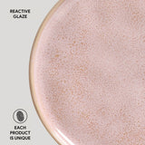 DESSERT PLATE BIO STONEWARE Ø 8.46" LITCHI