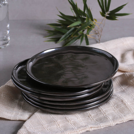DESSERT PLATE BIO STONEWARE Ø 8.46" METALLICA