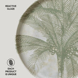 DESSERT PLATE BIO STONEWARE Ø 8.46" TROPICALIA