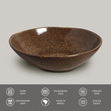 BOWL ORGANIC STONEWARE Ø 6.9x2.2" DIJON