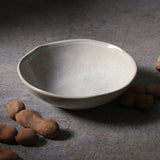 BOWL ORGANIC STONEWARE Ø 6.9x2.2" LATTE