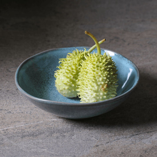 BOWL ORGANIC STONEWARE Ø 6.9x2.2" BREEZE