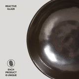 BOWL ORGANIC STONEWARE Ø 6.9x2.2" METALLICA