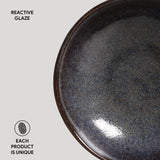 BOWL ORGANIC STONEWARE Ø 5.24" TITANIUM