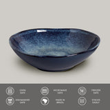 BOWL ORGANIC STONEWARE Ø 6.9x2.2" DENIM