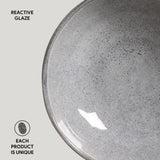 BOWL ORGANIC STONEWARE Ø 6.9x2.2" DUST