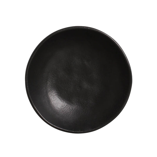 BOWL ORGANIC STONEWARE Ø 6.9x2.2" MATTE BLACK