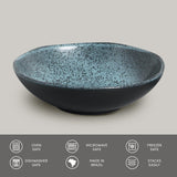 BOWL ORGANIC STONEWARE Ø 6.9x2.2" NIGHT SKY