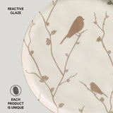 DESSERT PLATE BIO STONEWARE Ø 8.46" LUAR
