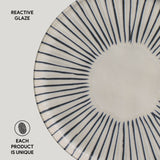DESSERT PLATE BIO STONEWARE Ø 8.46" ELEMENTO