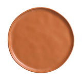 DESSERT PLATE BIO STONEWARE Ø 8.46" TERRACOTTA