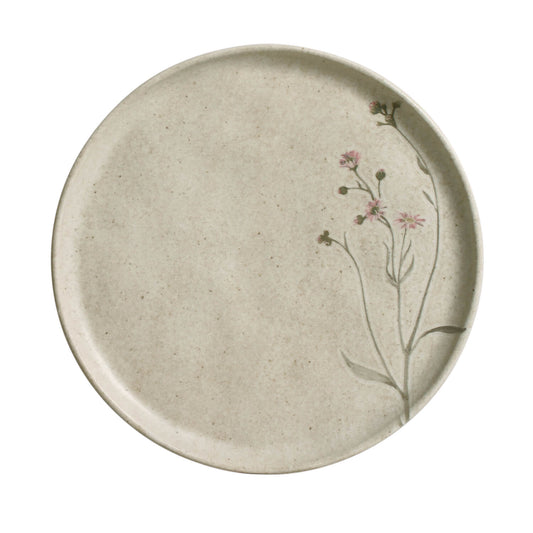 DESSERT PLATE BIO STONEWARE Ø 8.46" CAMPESTRE