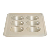 Oster Verlice 5 Piece Carbon Steel Baking Pans Bakeware Set W/ Premium PFA Free Nonstick - Champagne Gold