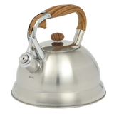 Mr. Coffee Woodmont 2-Quart Stainless Steel Tea Kettle w/ Wood Handle