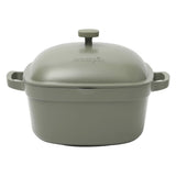 Crock-Pot Northvale Cast Aluminum Lightweight Durable 5.2 Quart Heavy Duty Dutch Oven Pot With Lid, Oven Safe, Dual Handles