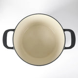 Martha Stewart Gatwick 4 Quart Enamel Cast Iron Dutch Oven - Grey