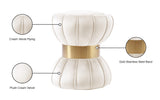 Vino Velvet Upholstered Stool