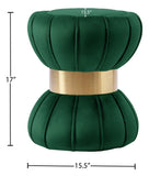 Vino Velvet Upholstered Stool