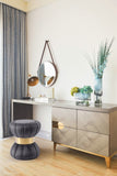 Vino Velvet Upholstered Stool