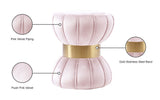 Vino Velvet Upholstered Stool