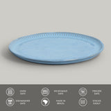 LINHAS DESSERT PLATE STONEWARE Ø 8.46" BREEZE