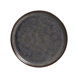LINHAS DESSERT PLATE STONEWARE Ø 8.46" TITANIUM 
