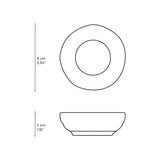 RAMEKIN ORGANIC MEDIUM STONEWARE Ø 3.54x1.18" LITCHI