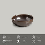 RAMEKIN ORGANIC MEDIUM STONEWARE Ø 3.54x1.18" METALLICA