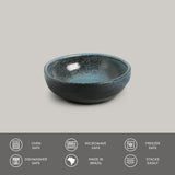 RAMEKIN ORGANIC MEDIUM STONEWARE Ø 3.54x1.18" NIGHT SKY