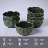 LINHAS RAMEKIN STONEWARE Ø 3.5x1.97" GREENEERY