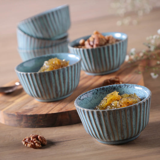 LINHAS RAMEKIN STONEWARE Ø 3.5x1.97" BREEZE