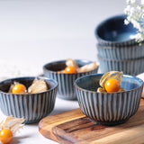 LINHAS RAMEKIN STONEWARE Ø 3.5x1.97" DENIM