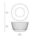 LINHAS RAMEKIN STONEWARE Ø 3.5x1.97" AMBER