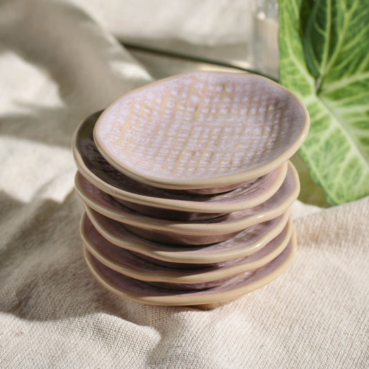 RAMEKIN JUTA STONEWARE Ø 4.33x0.87" LITCHI