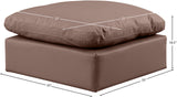 Indulge Fabric Upholstered Modular Ottoman