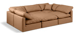 Indulge Luxurious Modular Sectional Sofa with Overstuffed Cushions for Ultimate Comfort and Style