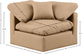 Indulge Modular Sectional Corner Chair - Luxurious Comfort with Customizable Configurations & Style