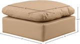 Indulge Fabric Upholstered Modular Ottoman