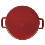 Babish 6-Quart Round Matte Enamel Cast Iron Dutch Oven Pot With Lid