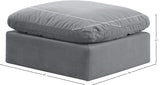 Indulge Fabric Upholstered Modular Ottoman