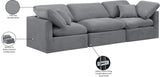 Indulge Modular Sofa - Luxurious Comfort with Textured Fabric for Stylish Living Room Relaxation