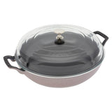 STAUB Cast Iron 3.5-qt Braiser with Glass Lid
