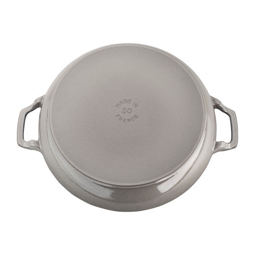 STAUB Cast Iron 3.5-qt Braiser with Glass Lid