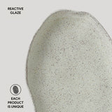 SHALLOW OVAL PLATTER MEDIUM BIO STONEWARE Ø 11.81x7.87" PISTACHE